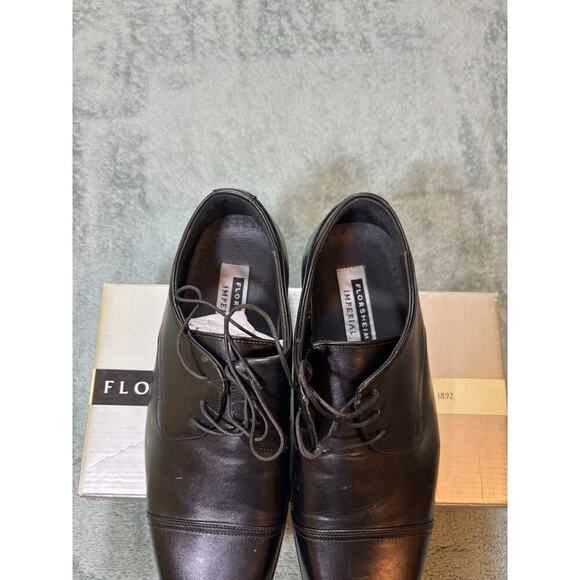 Florsheim Imperial Osgood Black Leather Cap Toe Oxford Men\'s Dress Shoes 9.5 D main image 4